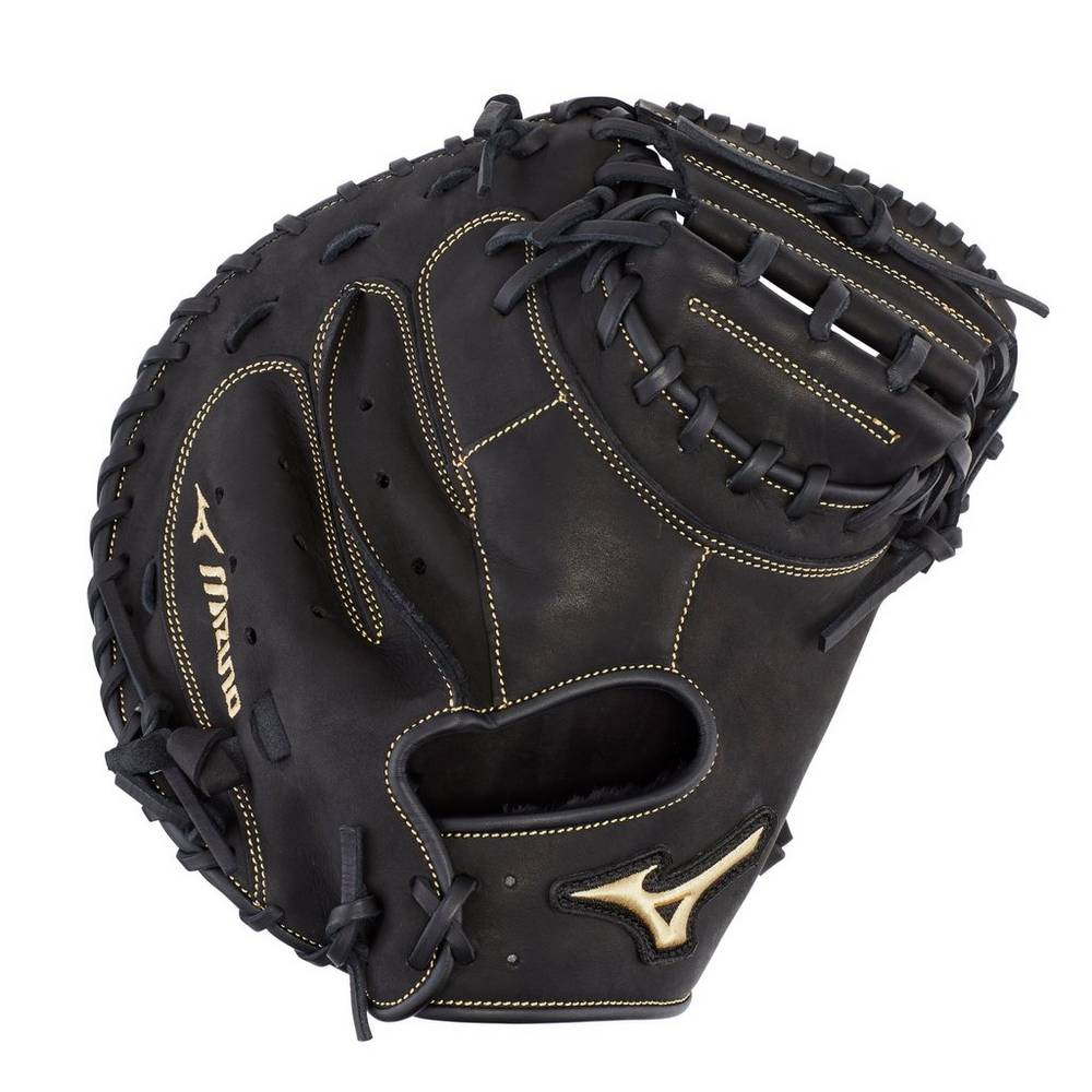 Mens Mizuno MVP Prime 34" Baseball Catchers Mitt Black Philippines (VFBLMK879)